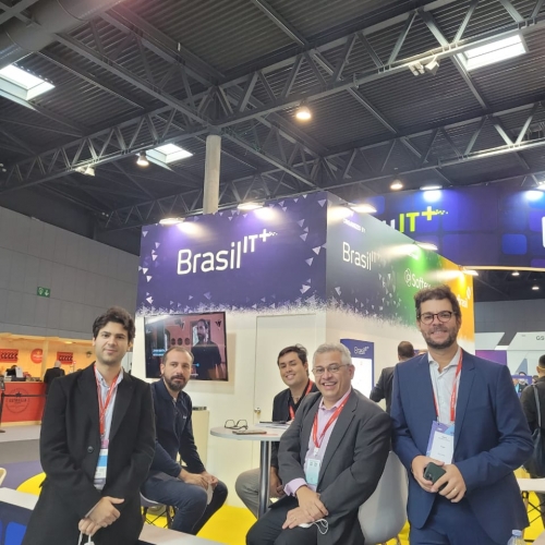 Estande brasileiro no MWC 2022